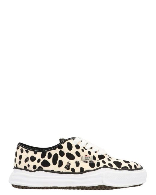Maison Mihara Yasuhiro White Baker Lace-Up Sneakers