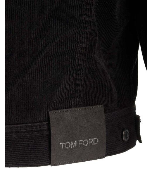 Tom Ford Blue Denim Jacket for men