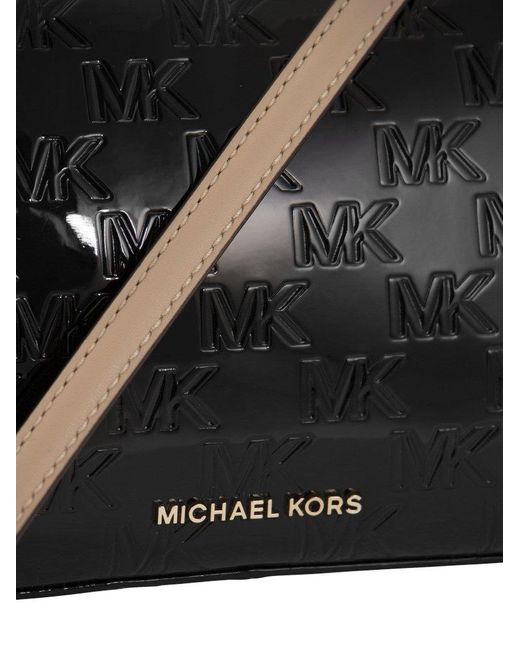 MICHAEL Michael Kors Black Clutch Bag With Logo