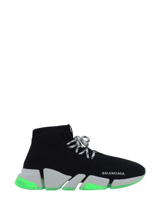 Balenciaga Black Speed 2.0 Lace-up Sneakers for men