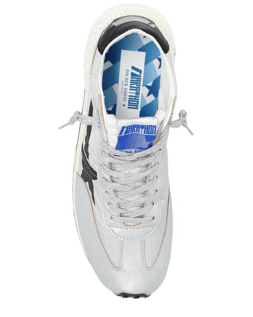Golden Goose Deluxe Brand White Marathon M 2000 Sneakers for men