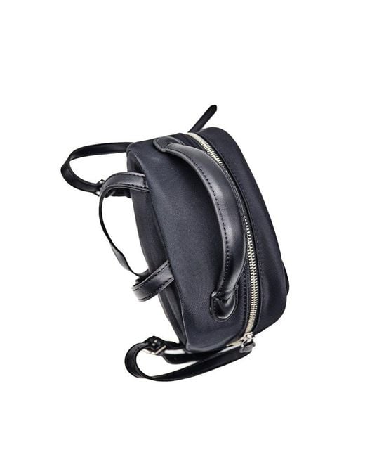 Karl Lagerfeld Blue Small Ikon Backpack