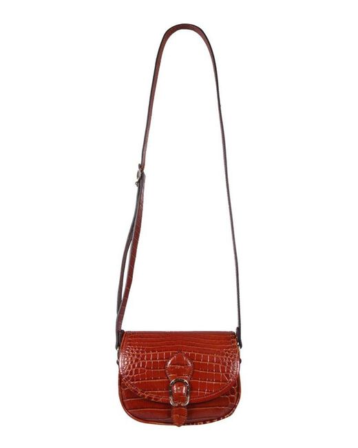 Longchamp Red Mini Shoulder Bag