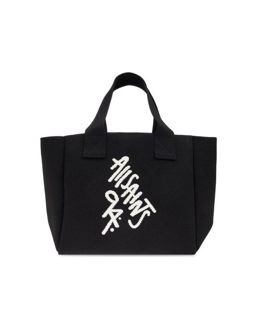AllSaints Black Shopper Bag Izzy