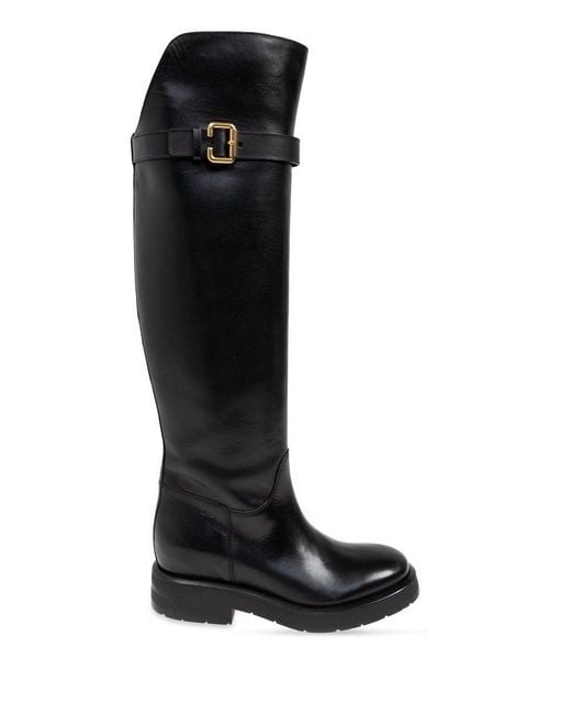 Chloé Black Coddington Boots