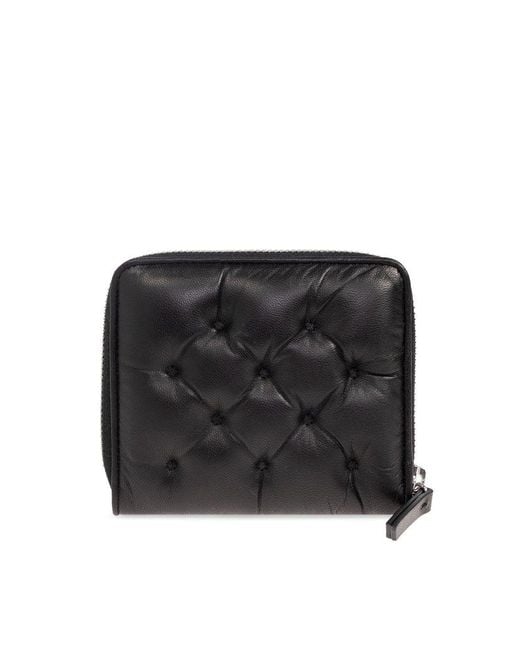 Maison Margiela Black Leather Wallet