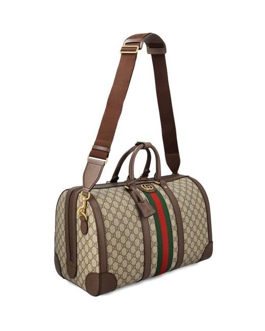 Gucci Small Savoy Leather Duffle Bag - Green