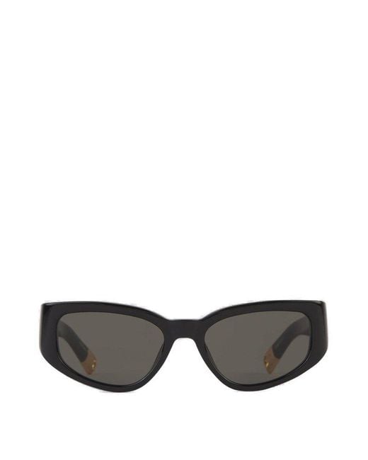 Jacquemus Gray Rectangle Frame Sunglasses