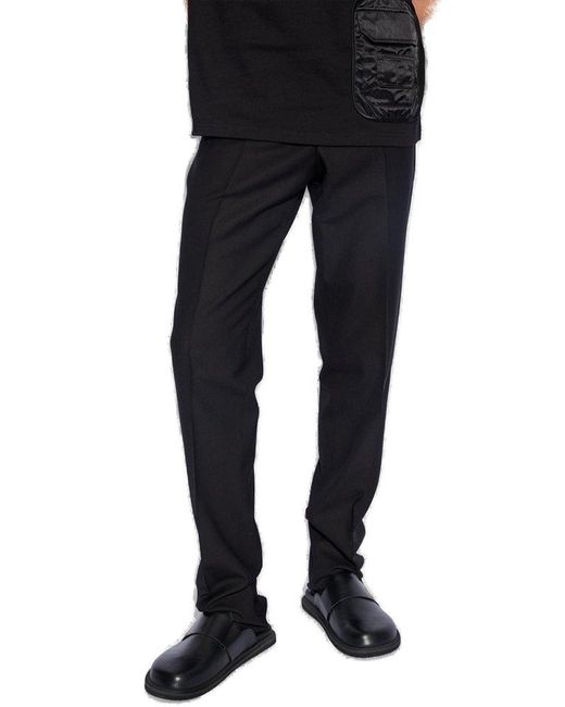 Moschino Black Pleat-front Trousers, for men