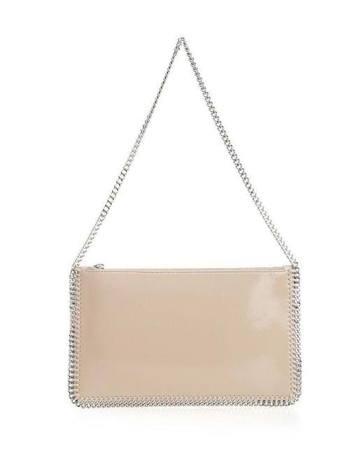 Stella McCartney Natural Falabella Chained Shoulder Bag