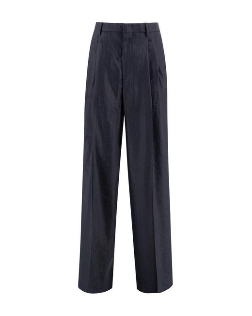 Tagliatore Blue P-Ebony Tailored Trousers