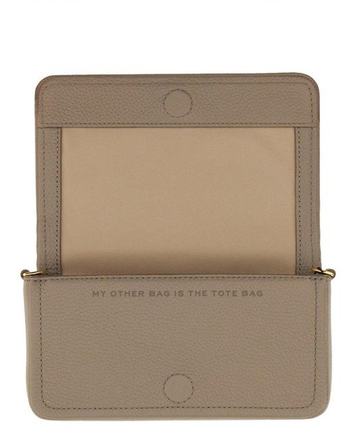 Marc Jacobs Gray The Mini Crossbody Bag