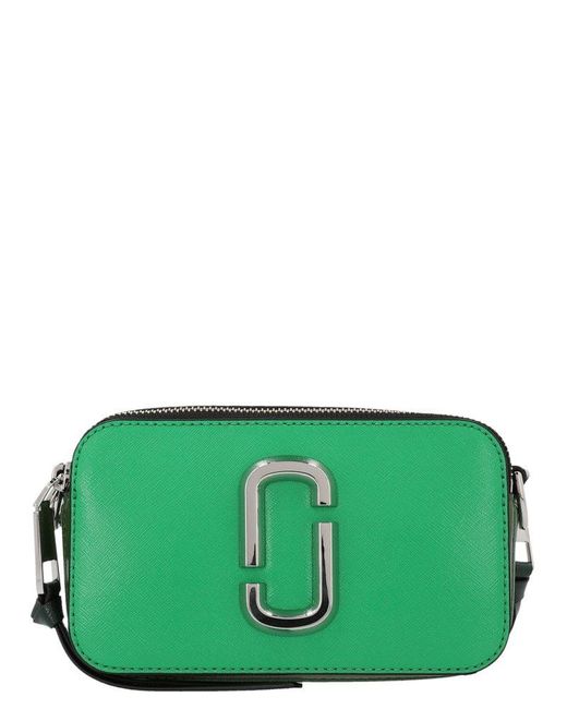 Marc Jacobs Leather The Snapshot Crossbody Bag in Green | Lyst Australia