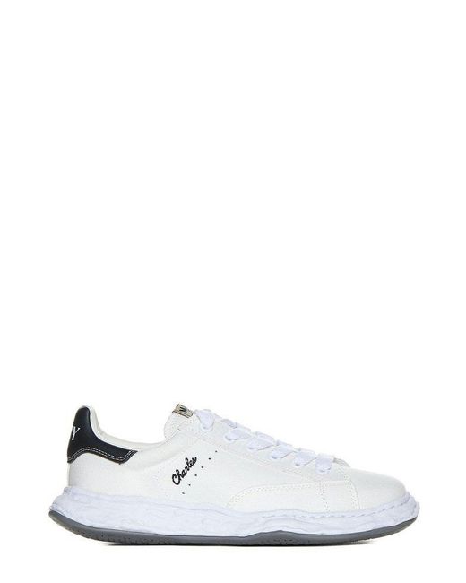 Maison Mihara Yasuhiro White Low-top Laced Sneakers for men