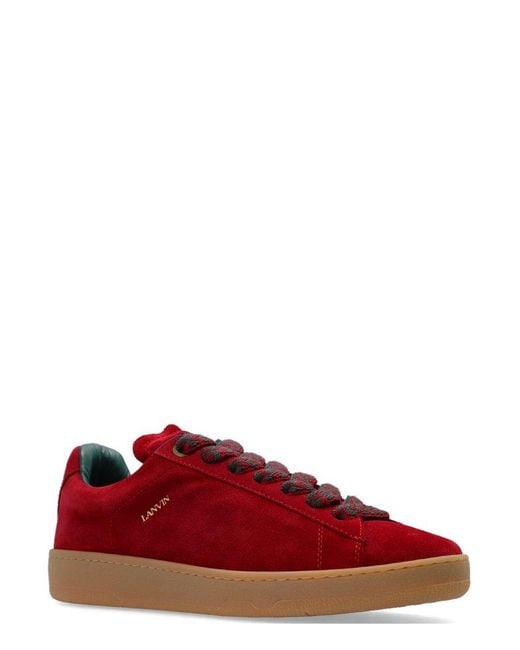 Lanvin Red Trainers for men