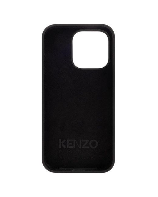 KENZO Black Iphone 15 Pro Case,