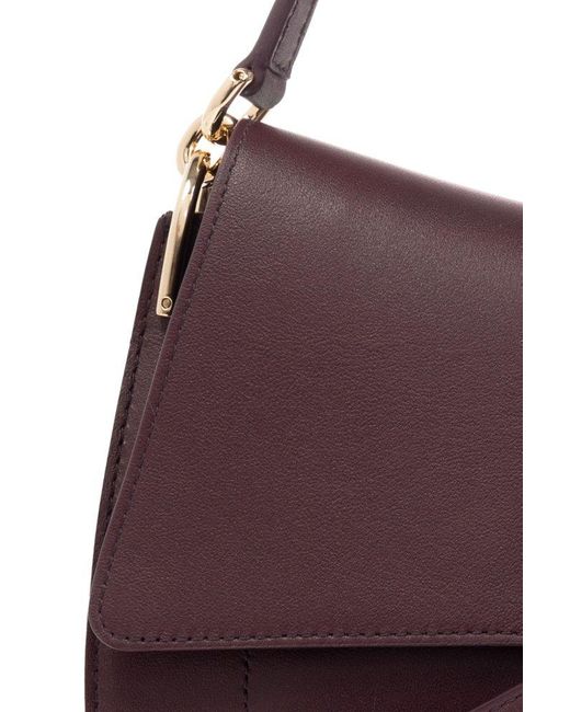 Furla Purple ‘Flow Medium’ Shoulder Bag