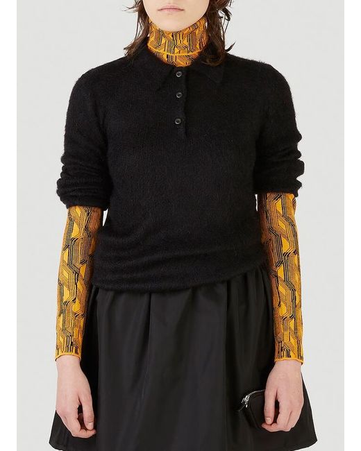 long sleeve prada shirt