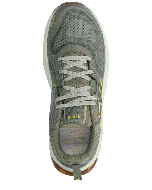 New Balance Green Fresh Foam X Hierro V8 Low-Top Sneakers for men