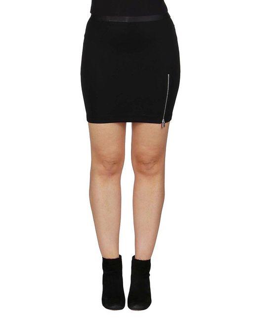 1017 ALYX 9SM Black Zipped Mini Skirt