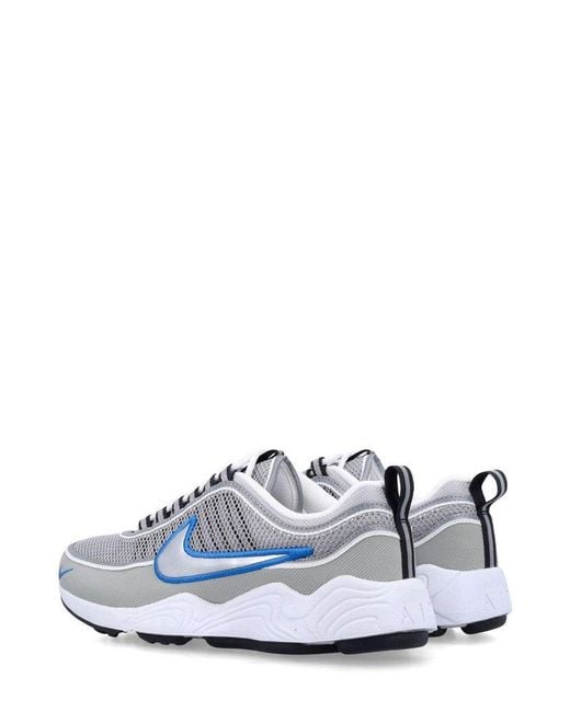 Nike White Air Zoom Spiridon Low-Top Sneakers
