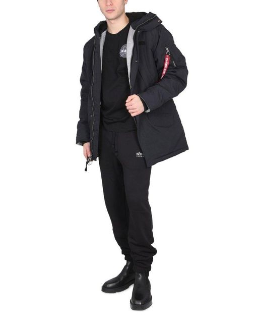 Alpha Industries Blue Arctic Expedition Jacket for men