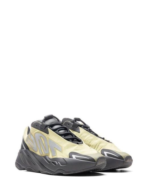 Adidas Green Yeezy 700 Mnvn Lace-Up Sneakers for men