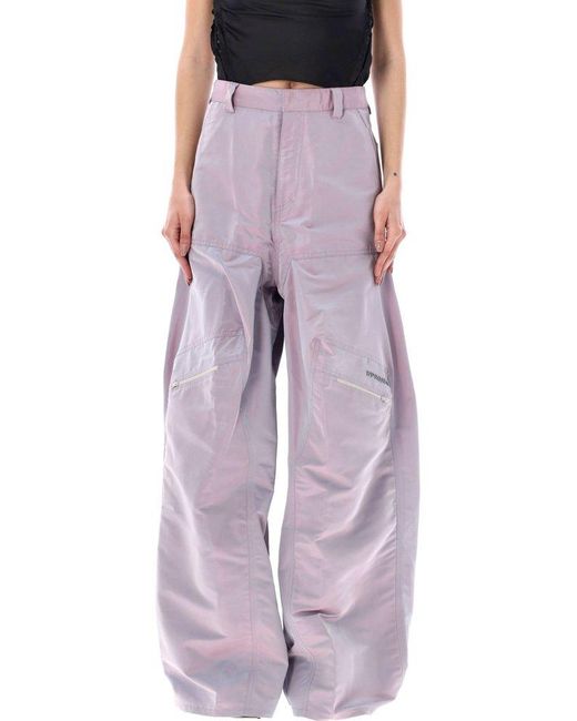 Y. Project Purple Iridescent Pop-Up Pants