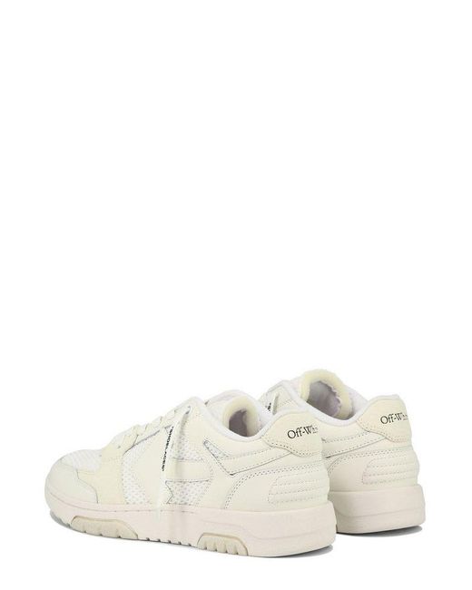 Off-White c/o Virgil Abloh White Slim Out Of Office Lace-up Sneakers for men