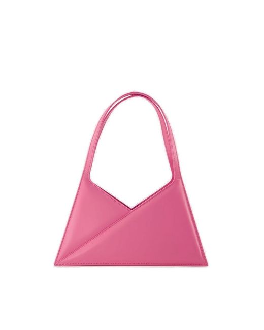 MM6 by Maison Martin Margiela Pink Japanese 6 Shoulder Bag