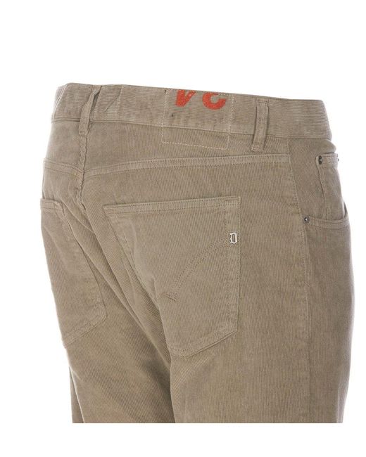Dondup Natural Corduroy Pants for men