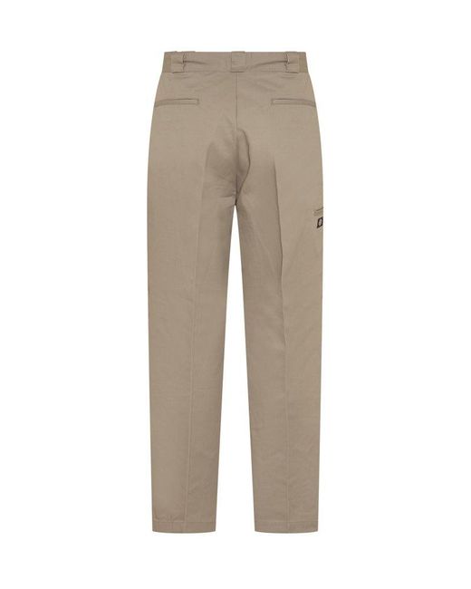 Dickies Natural Double Knee Loose Straight Leg Pants for men