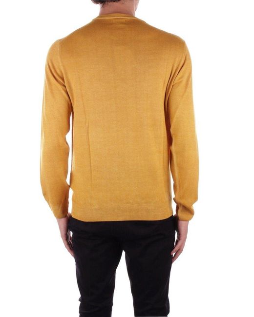 Woolrich Yellow Sweaters for men