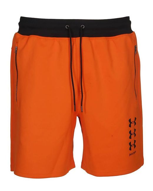 Palm Angels X Under Armour Shorts in Orange for Men | Lyst