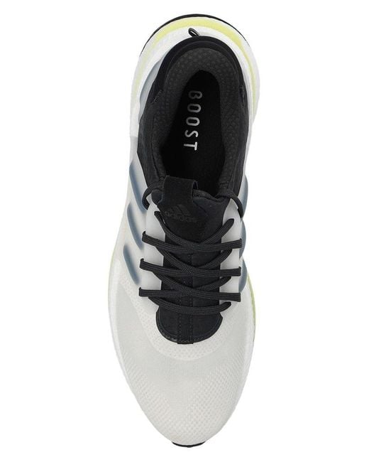 Adidas White X Plrboost Lace-up Sneakers for men