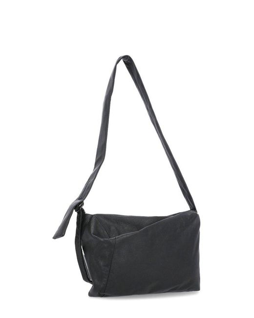 Discord Yohji Yamamoto Black Zipped Shoulder Bag