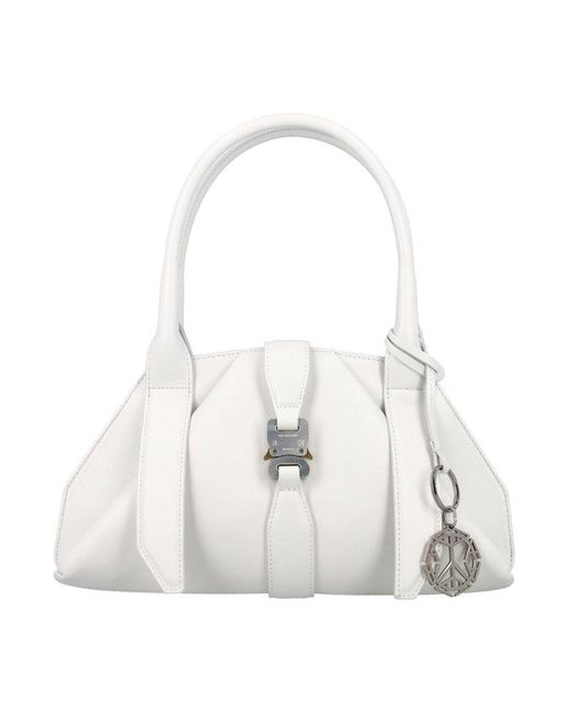 1017 ALYX 9SM Alba Bag With Charm in White | Lyst