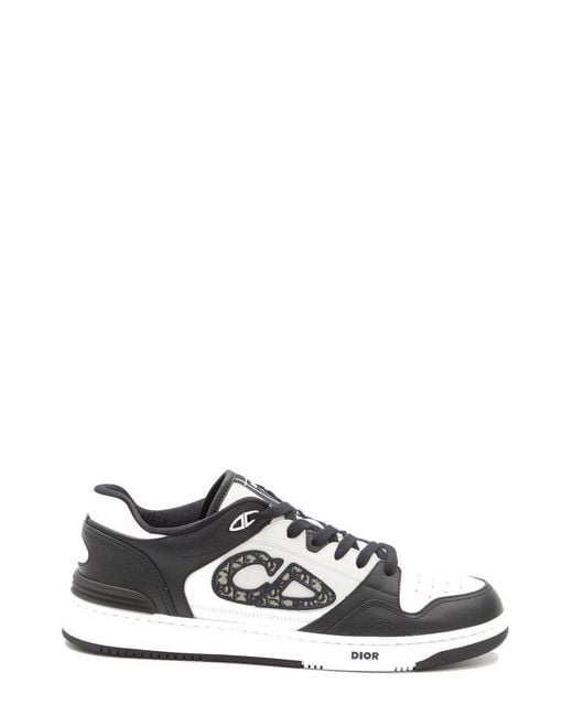 Dior White B57 Low-Top Sneakers for men