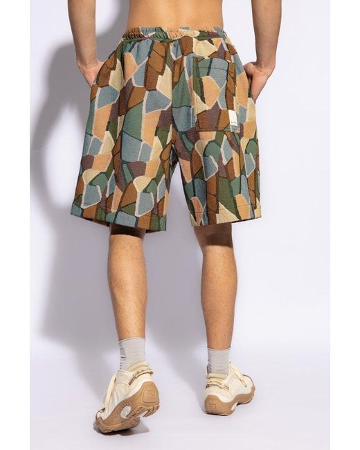 Emporio Armani Multicolor Patterned Shorts, for men