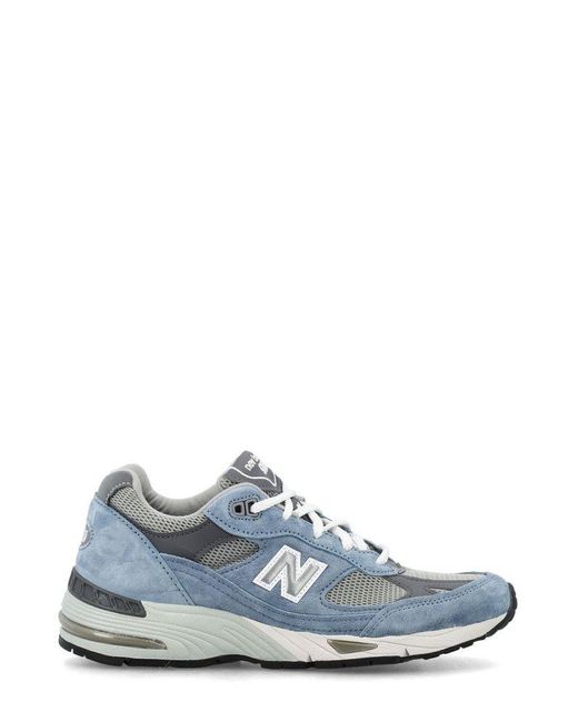 New Balance 991v1 Lace-up Sneakers in Blue | Lyst Canada