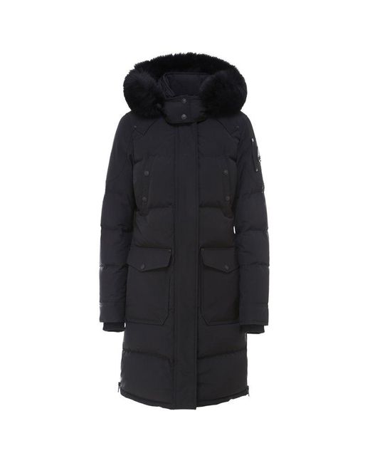 Moose Knuckles Synthetic Causapscal Puffer Coat in Black | Lyst