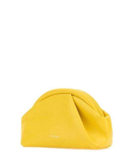 J.W. Anderson Yellow Bumper Zipped Clutch Bag