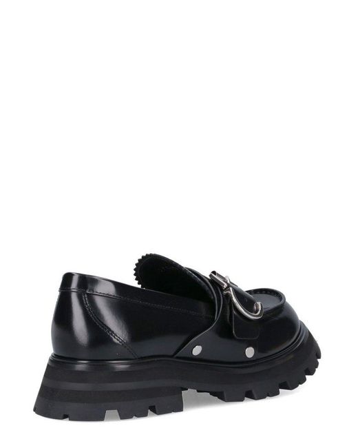 Alexander McQueen Black Seal Loafer for men