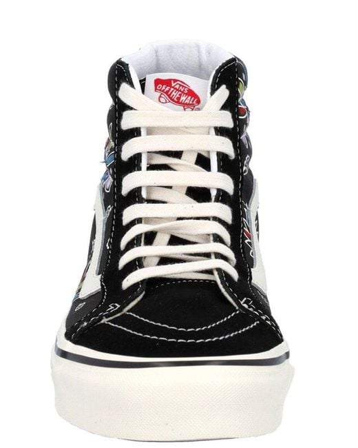 Vans White Sk8 High-top Lace-up Sneakers for men