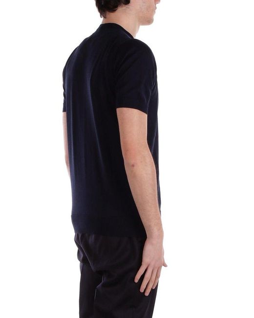 Tagliatore Black Sweaters for men