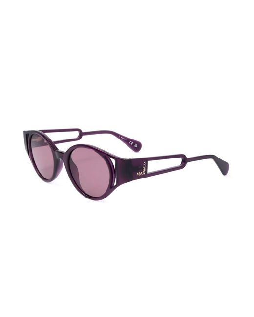 MAX&Co. Purple Round Rrame Sunglasses