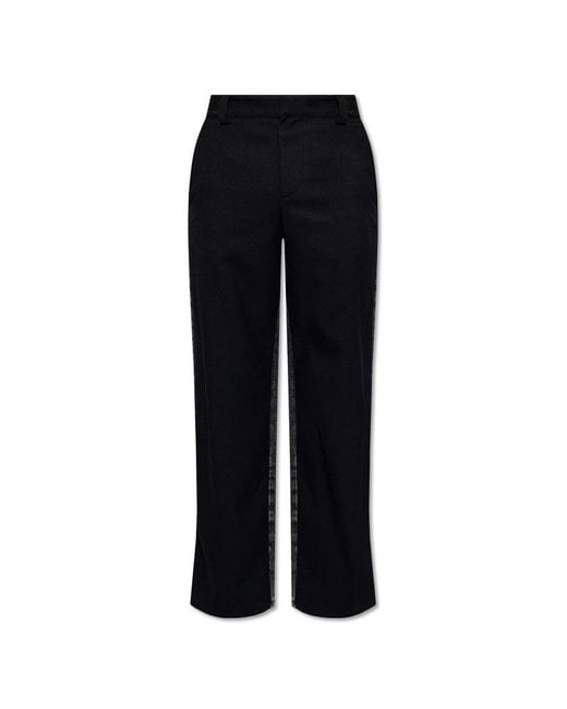 DIESEL Black P-Wire-A Trousers for men