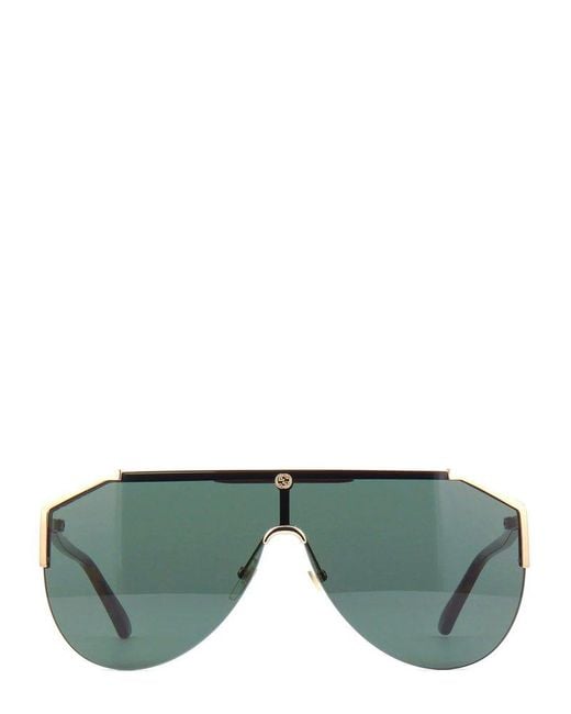 gucci green aviator sunglasses