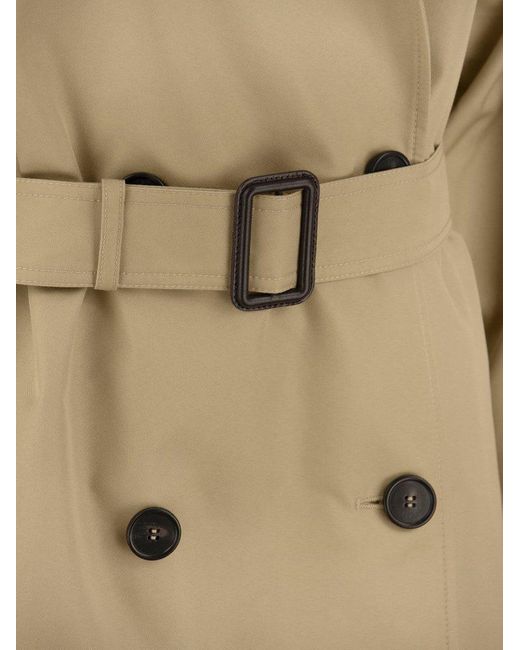 Weekend by Maxmara Canasta Reversible Trench Coat in Natural