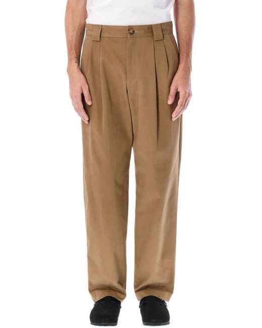 A.P.C. Brown Eddy Trousers for men